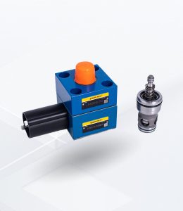 2-way cartridge valve closed position monitoring